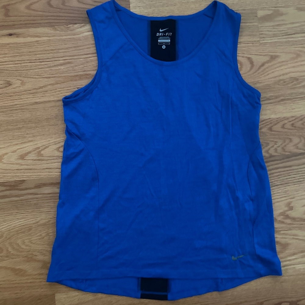Nike NWOT Women's Mixed Media Dri-Fit Running Tank (M)